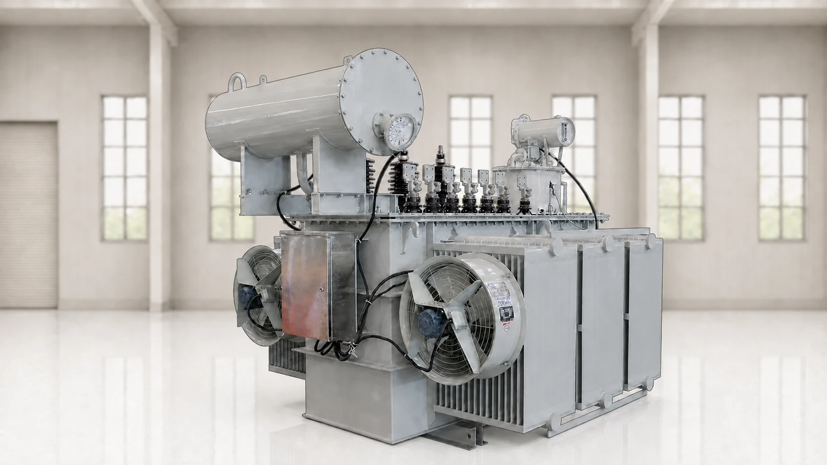 Transformador sumergido en aceite de 35kV para energías renovables